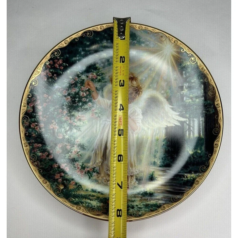 An Angel's Touch Bradford Exchange Angel Plate (1996)